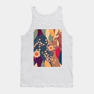 Chromatic Botanic Abstraction #76 Tank Top